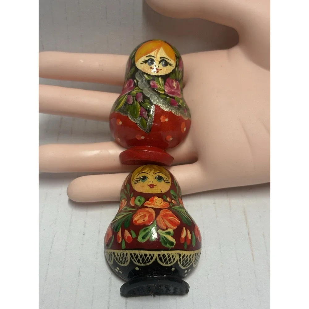 Russian Nesting Doll Look Refrigerator Magnet 2.5